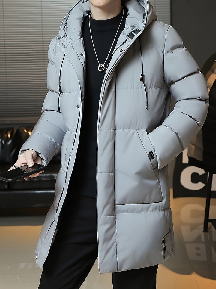 Peter | Hooded Longline Winter Coat