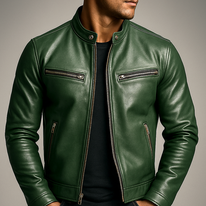 Aidan | Vintage-Style Textured Slim-Fit Jacket