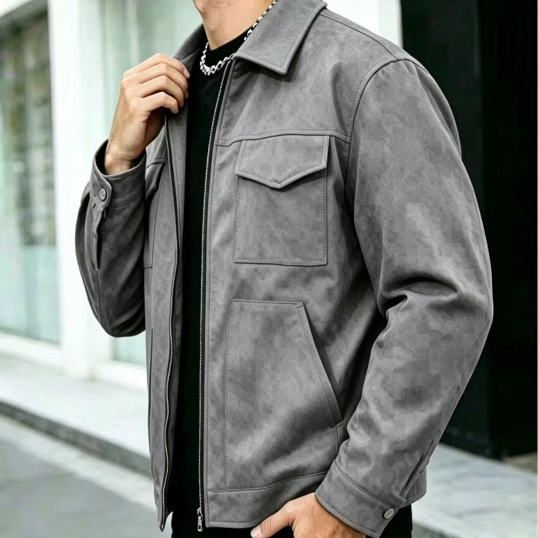 Rory | Relaxed-Fit Collared Utility Jacket