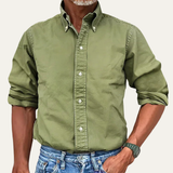 Men's Business Button Down Shirt | Professional Elegance
