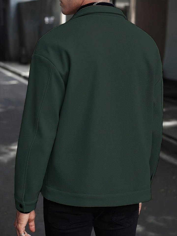 Reuben | Snap-Button Overshirt Jacket