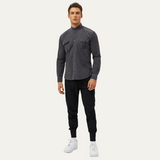 Men's Cotton Shirt | Elegant Long Sleeve Design