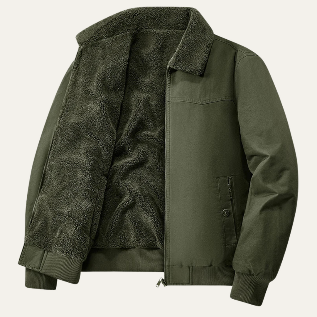 Max | Reversible Fleece-Lined Bomber Jacket