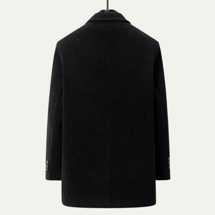 Kevin | Fur-Lined Winter Coat with Matching Scarf