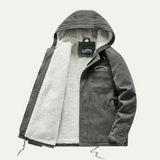 Men's Waterproof Winter Jacket | Warm, Fleece-Lined Protection