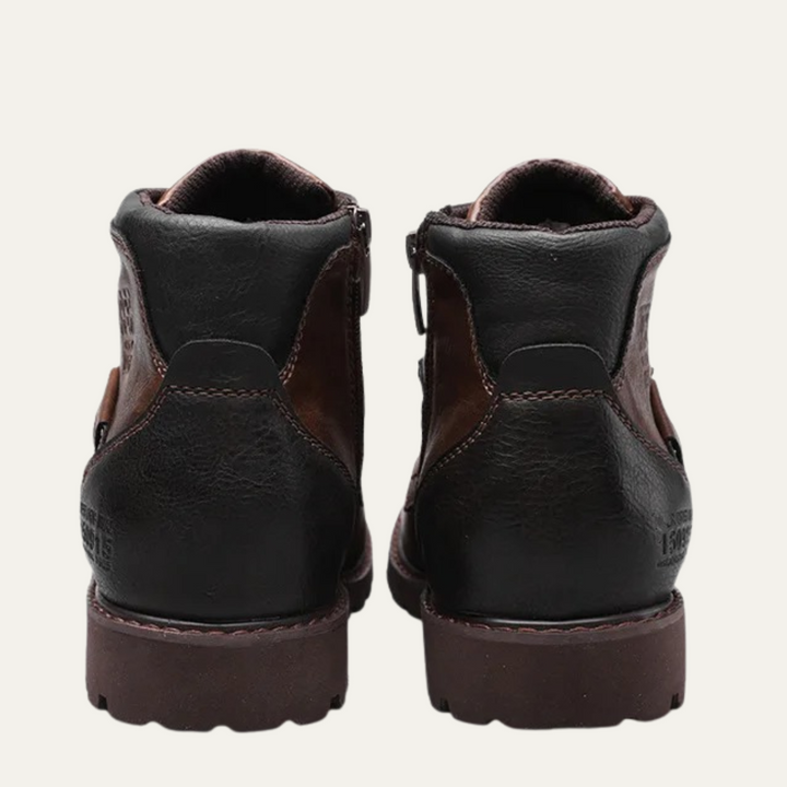 Oliver | Leather Lace-Up Combat Boots