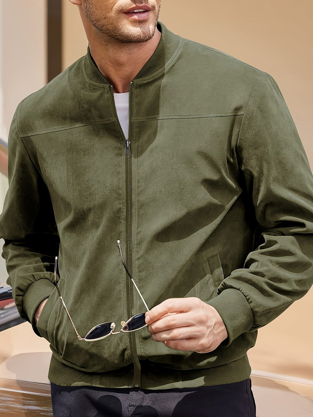 Murray | Lightweight Machine-Washable Zip Jacket