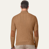 Men's Cable Knit Sweater | Premium Comfort, Timeless Style