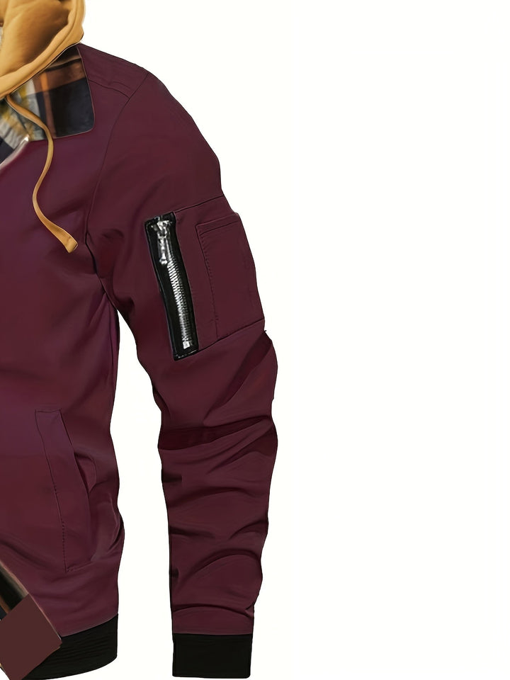 Euan | Hooded Zip-Up Casual Jacket