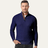 Men's Cable Knit Sweater | Premium Comfort, Timeless Style