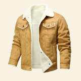 Men's Shearling Leather Jacket | Vintage Warmth & Timeless Style