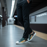 Men's Luxury Leather Sneakers | Premium Comfort & Designer Style