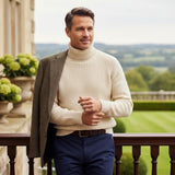Men's Chunky Wool Turtleneck | Warm & Stylish Winter Essential