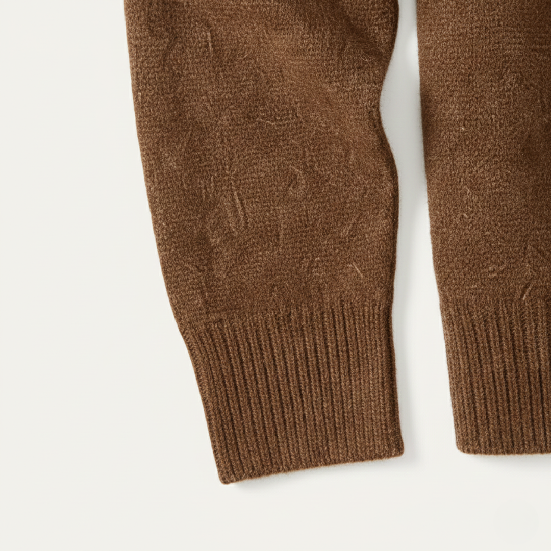 Shane | Cashmere-Blend Knitted Polo Jumper
