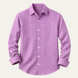 Men's Casual Textured Shirt | Relaxed Fit, Effortless Style
