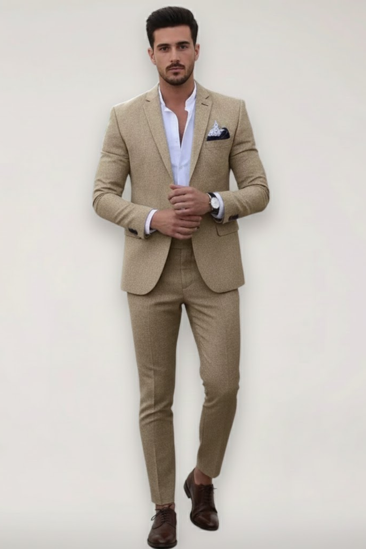 Men's Slim-Fit Suit | Elegant Formal Wear