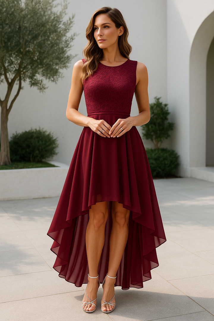 Kaitlyn | Elegant Asymmetric Dress for Occasions