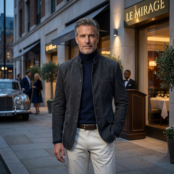 Richard | Textured Button Cardigan with Deep Pockets