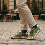 Men's Orthopedic Leather Sneakers | Modern Comfort & Style