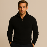 Men's Quarter Zip Sweater | Premium Merino Wool Comfort