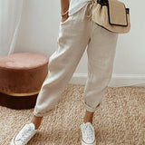 High Waist Trousers | Breathable Elegant Comfort