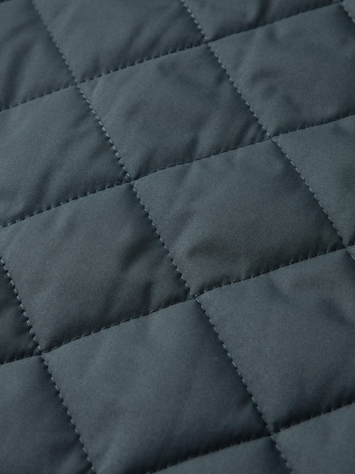 Laurence | Fleece-Lined Quilted Bomber Jacket