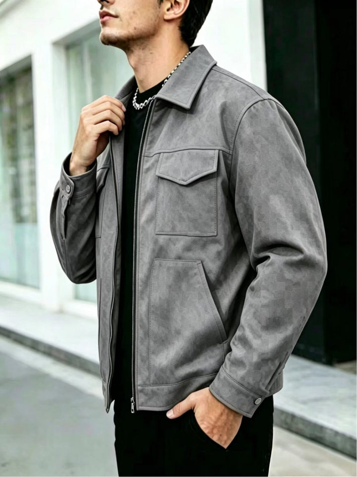 Rory | Relaxed-Fit Collared Utility Jacket