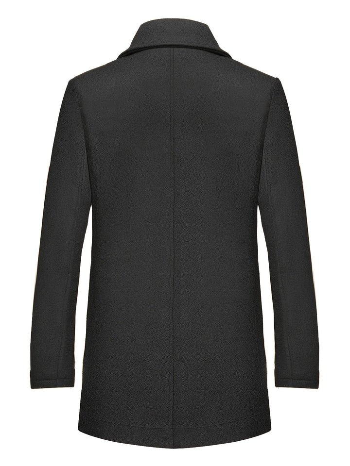 Timothy | Single-Breasted Tailored Overcoat
