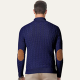 Men's Cable Knit Sweater | Premium Comfort, Timeless Style