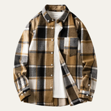 Men's Plaid Flannel Shirt | Casual Comfort, Timeless Style