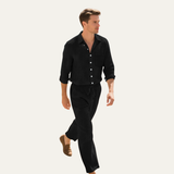 Men's Linen Summer Set | Breathable Beach Style