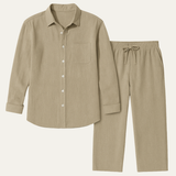 Men's Linen Summer Set | Breathable Beach Style