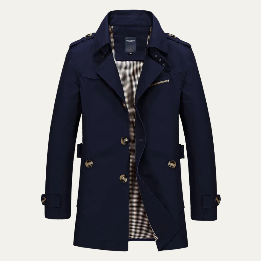 Patrick | Waterproof Double-Breasted Trench Coat