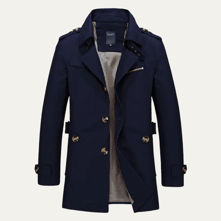 Patrick | Waterproof Double-Breasted Trench Coat