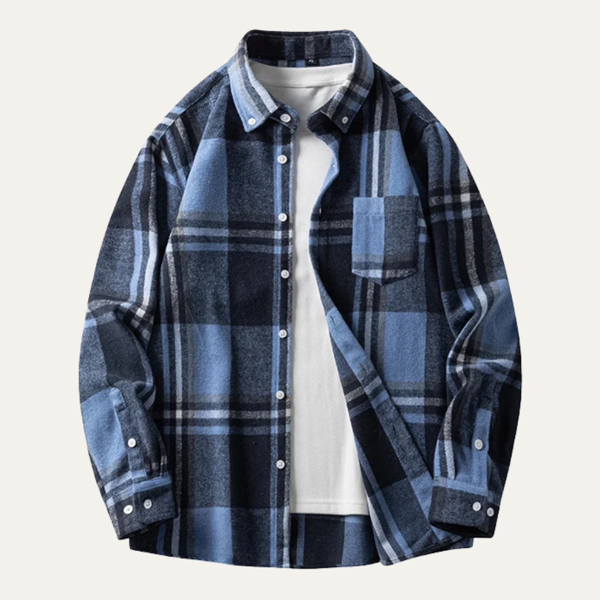 Men's Plaid Flannel Shirt | Casual Comfort, Timeless Style