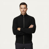 Men's Merino Wool Zip Up Cardigan | Premium Comfort, Timeless Style