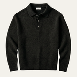 Men's Cashmere Polo Sweater | Premium Comfort, Timeless Style