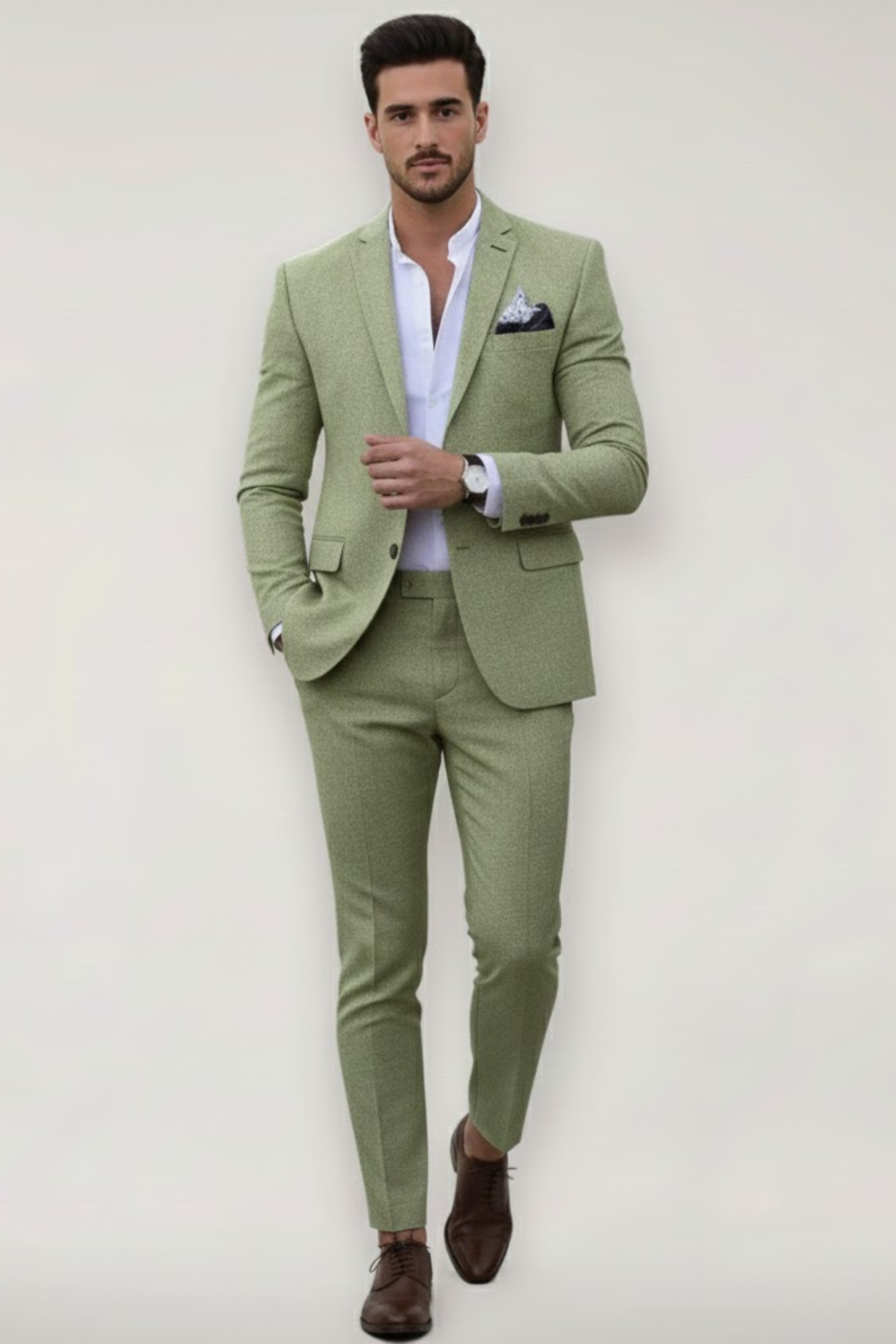 Men's Slim-Fit Suit | Elegant Formal Wear