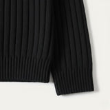 Men's Wool Ribbed Turtleneck Sweater | Classic Comfort, Timeless Style