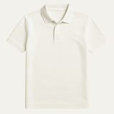 Classic White Polo Shirt for Men | Timeless Old Money Elegance