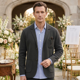 Summer Linen Blazer Men | Effortless Wedding Guest Style
