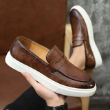 Arezzo Men's Leather Loafer Sneaker | Premium Comfort, Sophisticated Style