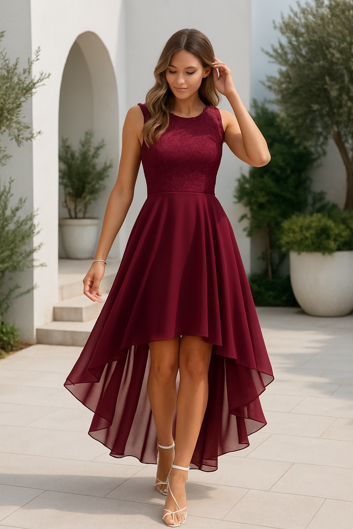 Kaitlyn | Elegant Asymmetric Dress for Occasions