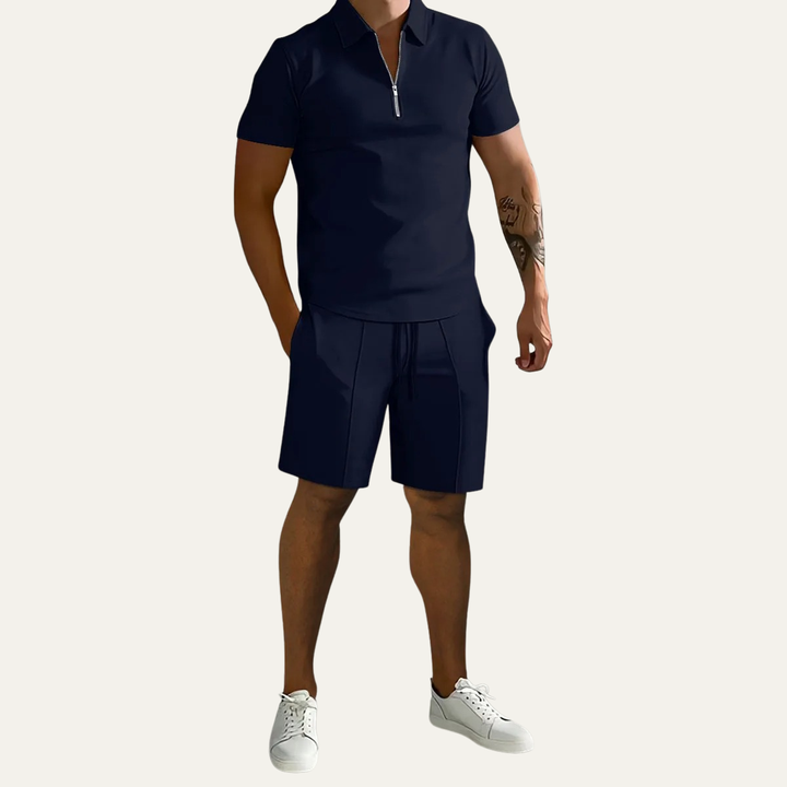 Stanley | Polo Shirt and Shorts Matching Set