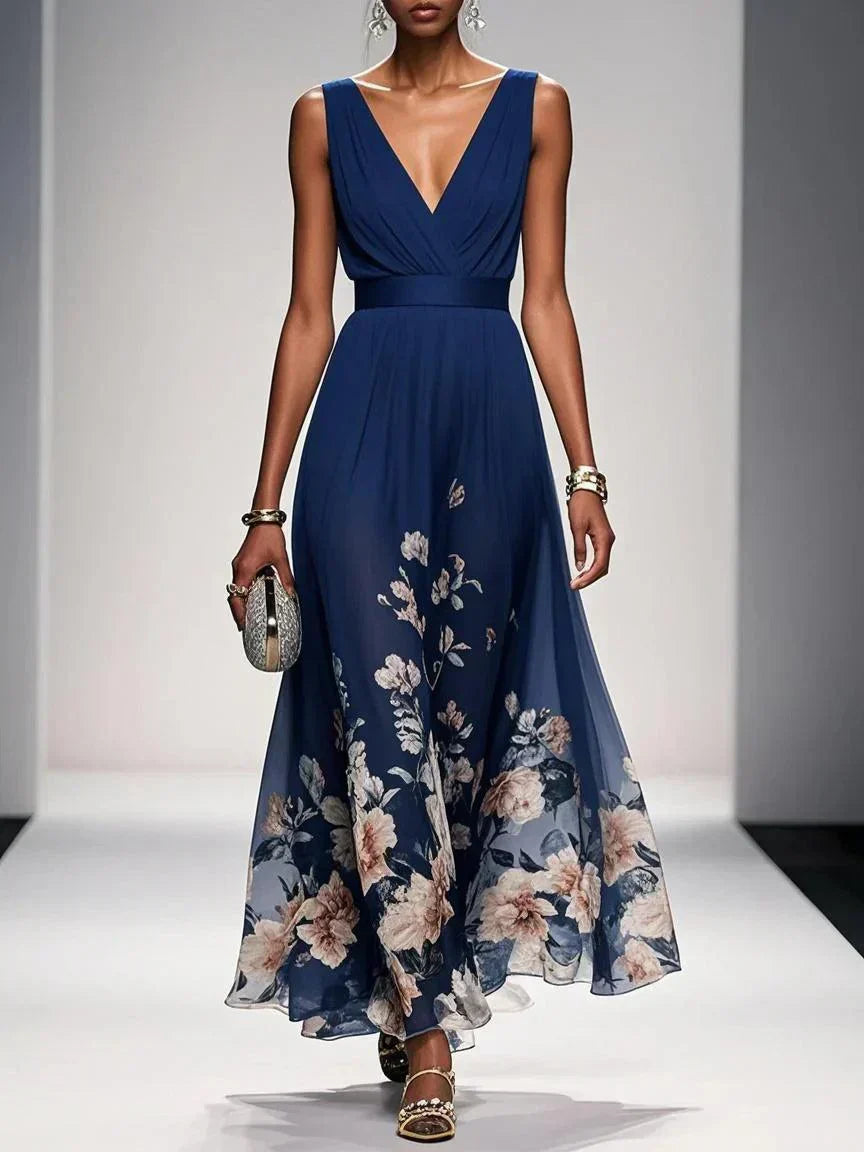 Isabella | Floral Print Occasion Dress