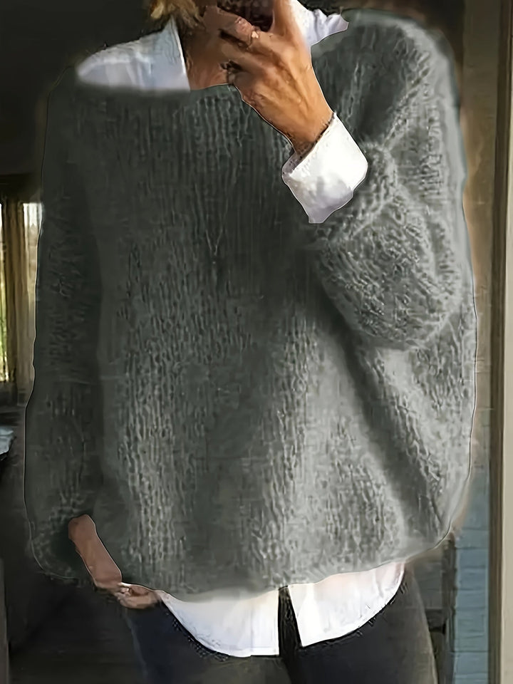 Melanie | Relaxed Fit Crew Neck Jumper