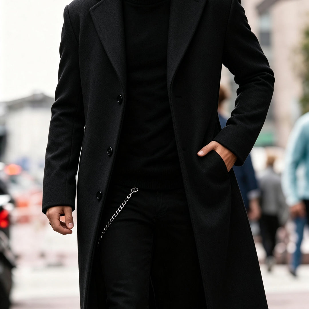 Mark | Long Tailored Winter Overcoat