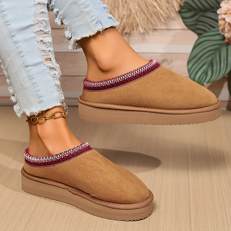 Camilla | Soft-Lined House Slippers with Non-Slip Sole