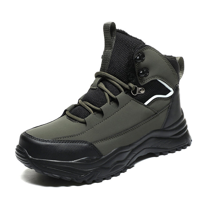 William | Water-Resistant Leather Winter Boots