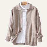 Men's Cashmere Cardigan | Timberland Luxury Soft Wool Knit